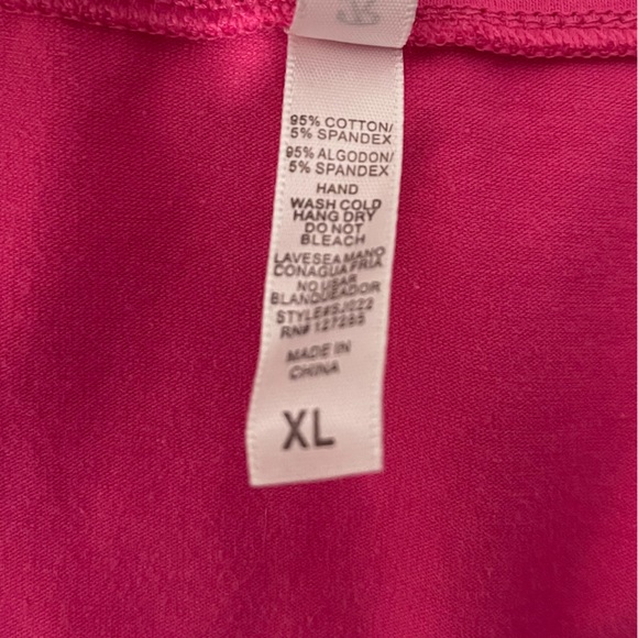 Gym Athletic Hot Pink Graphic Tee - Picture 5 of 5